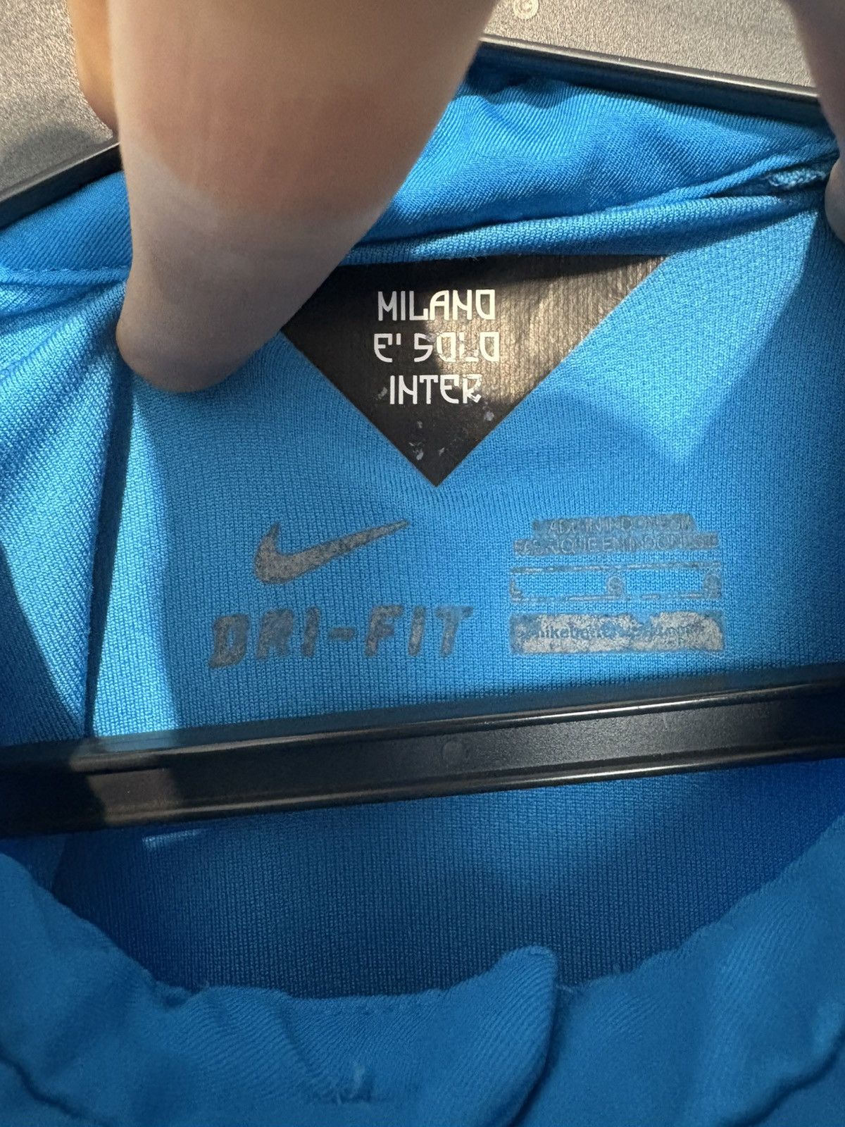 Nike Inter Milan 14/15 T-shirt Jersey third Nike retro Size US L / EU 52-54 / 3 - 3 Thumbnail