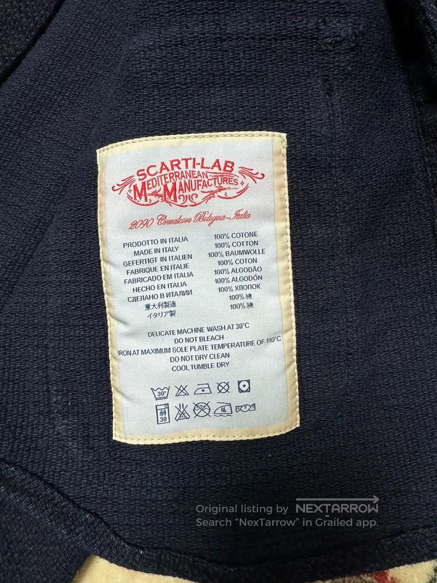 Scarti-Lab Scarti Lab Indigo Sashiko Shirt Jacket. Size US S / EU 44-46 / 1 - 5 Thumbnail
