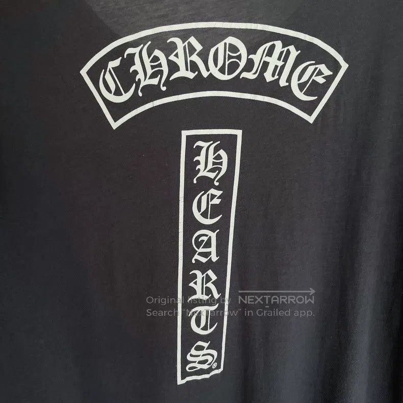 Chrome Hearts CHROME HEARTS Size L Grey horseshoe T-bar short sleeve Size US L / EU 52-54 / 3 - 4 Thumbnail