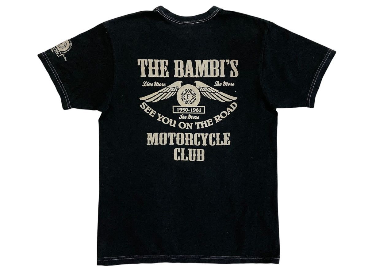 Japanese Brand × The Flat Head The Flat Head Motorcycle Club Tshirt Size US S / EU 44-46 / 1 - 2 Thumbnail