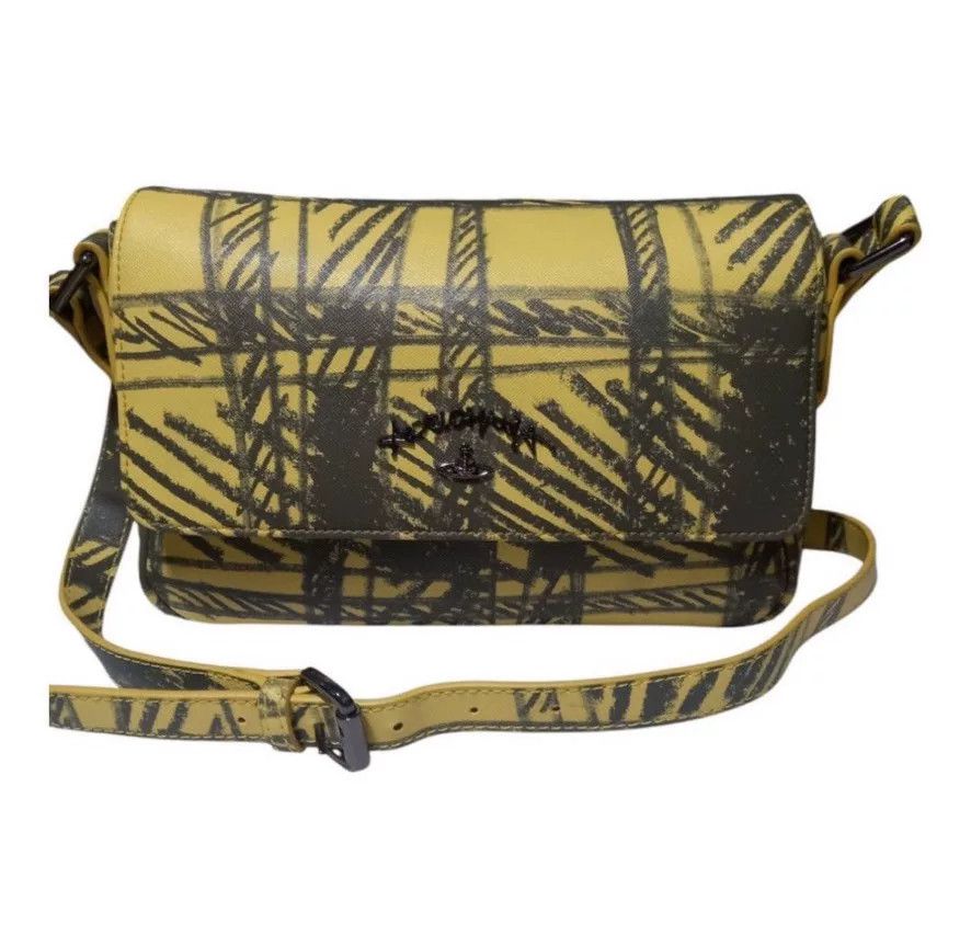 Vivienne Westwood vivienne westwood yellow plaid crossbody bag Size ONE SIZE - 1 Preview