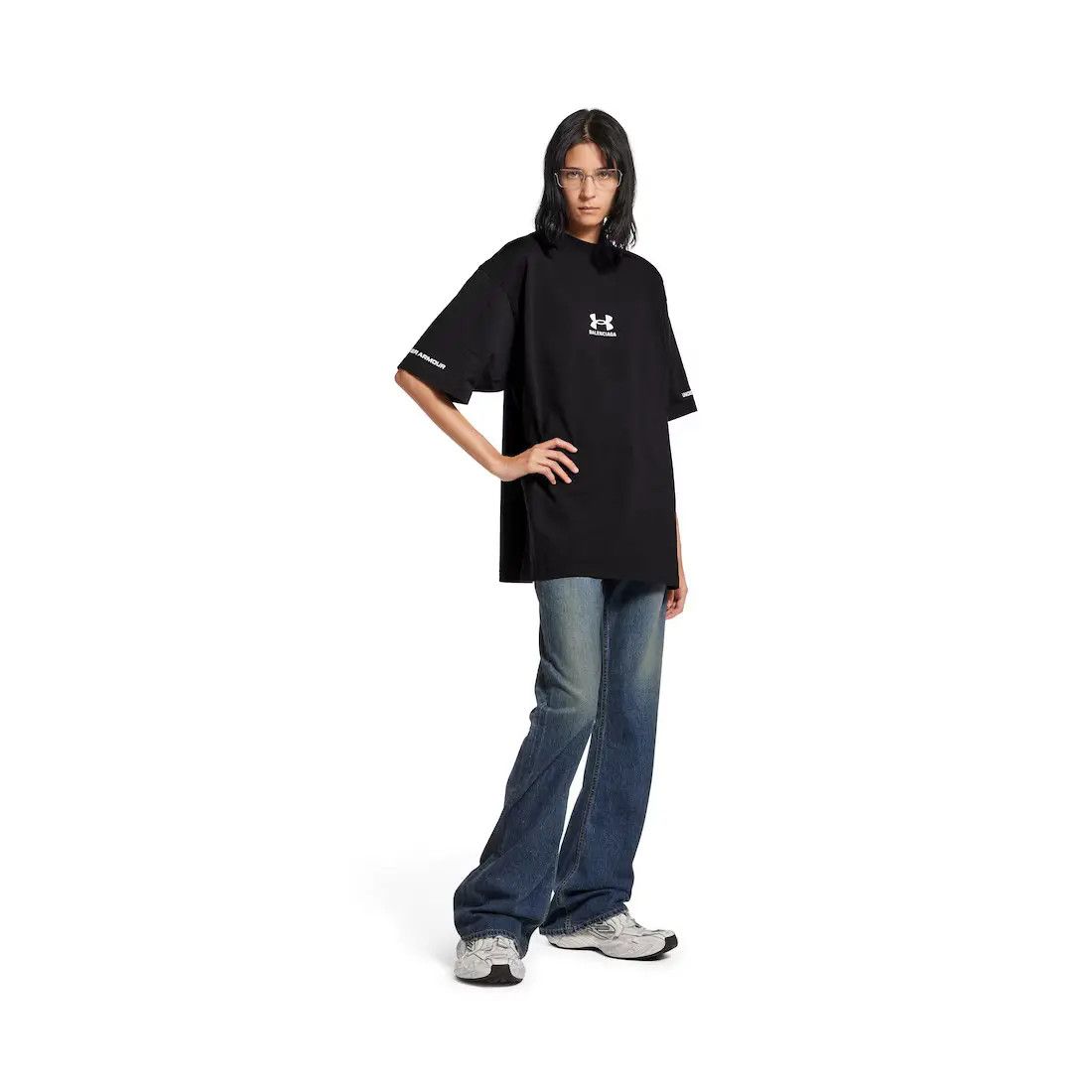 Balenciaga × Under Armour o1bcso1str0525 Under Armour® Unisex T-Shirt Medium Fit Size XL / US 12-14 / IT 48-50 - 1 Thumbnail