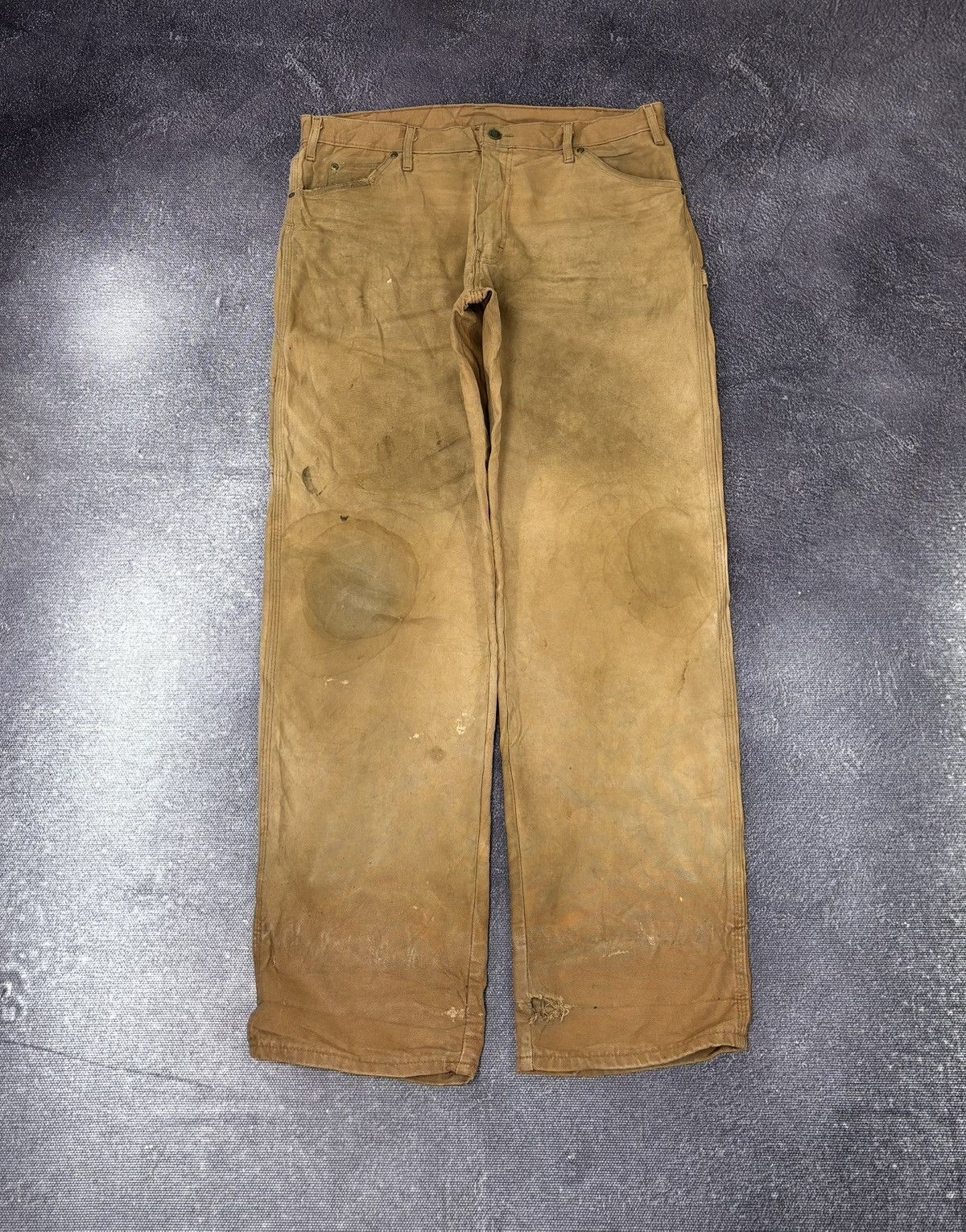 Dickies Vintage Dickies USA Faded Distressed Work Hype Baggy Pants Size US 36 / EU 52 - 2 Thumbnail