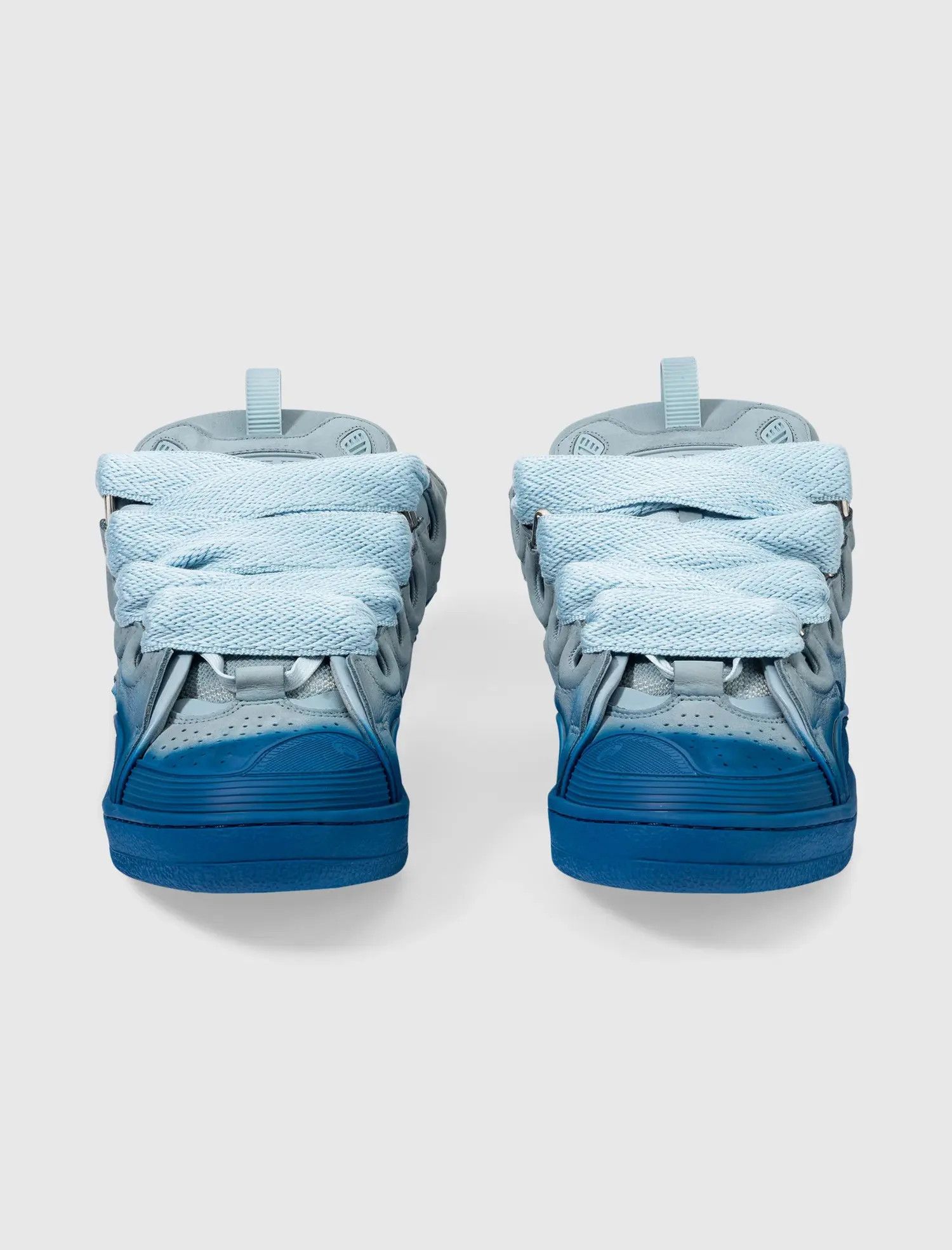 Lanvin oc11z0325 Curb Low-Top Sneakers in Blue Size US 8.5 / EU 41-42 - 5 Thumbnail