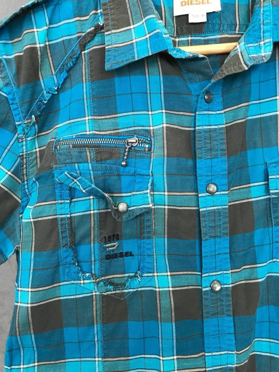Designer Diesel vintage designer shirt Size US M / EU 48-50 / 2 - 3 Thumbnail