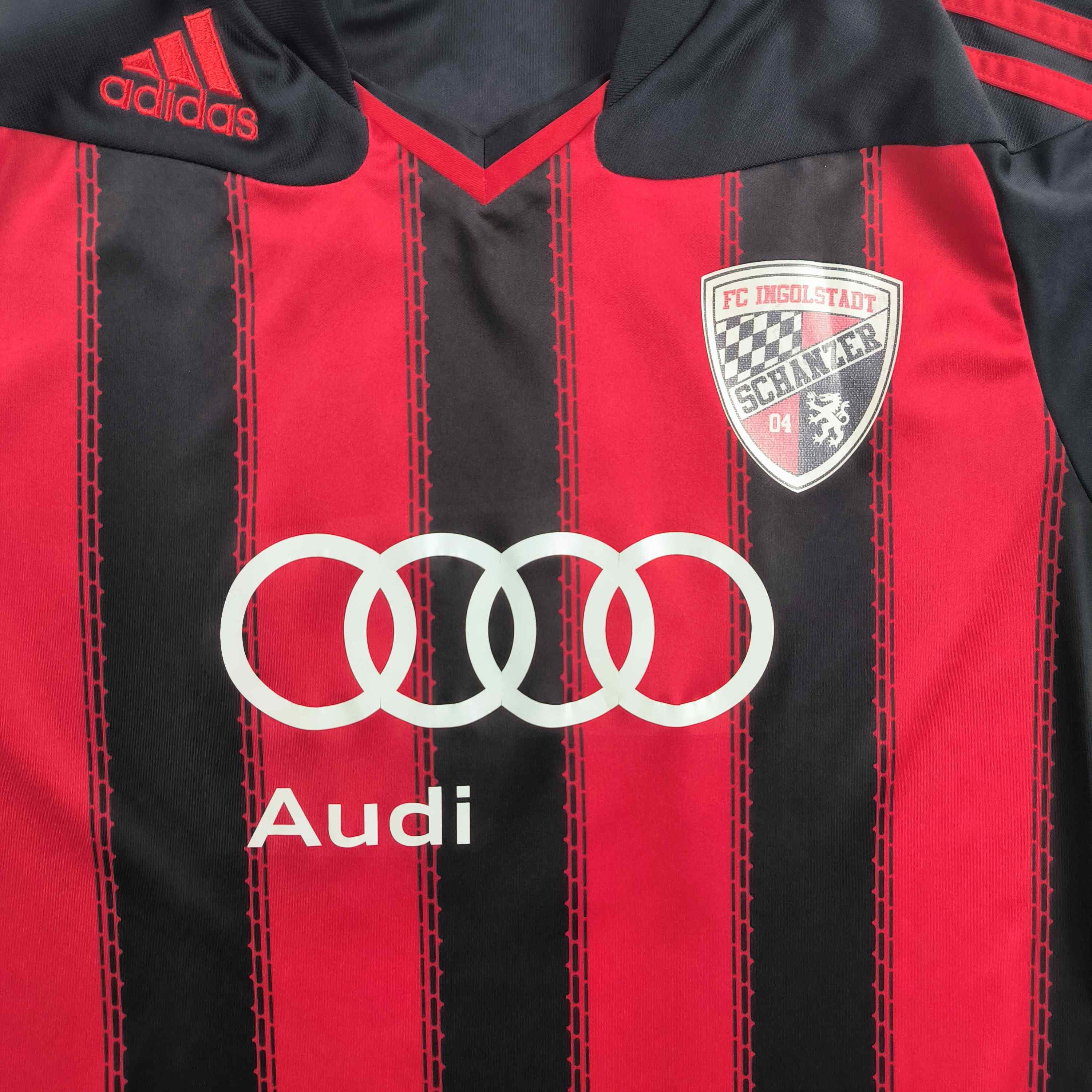 FC Ingolstadt 2010-12 Adidas home #4 football jersey size S