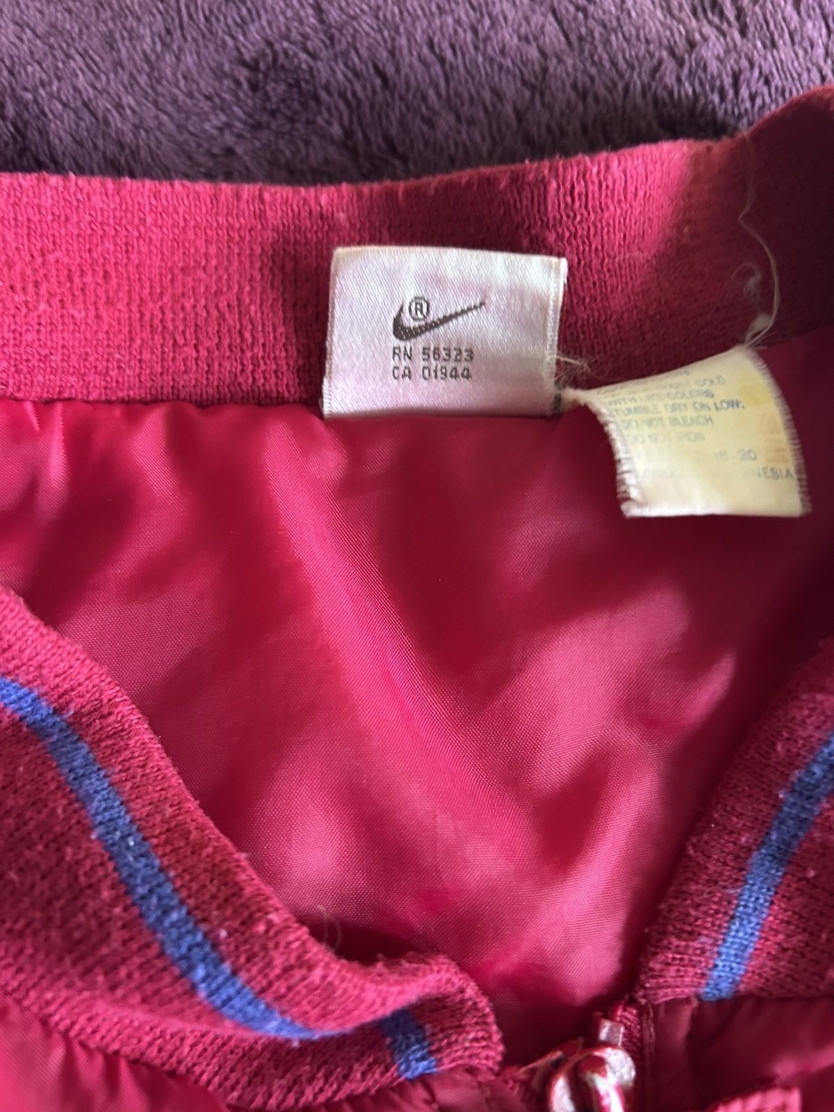 Vintage 80s 90s Nike Colorblock Bomber Jacket XL (Fits M)