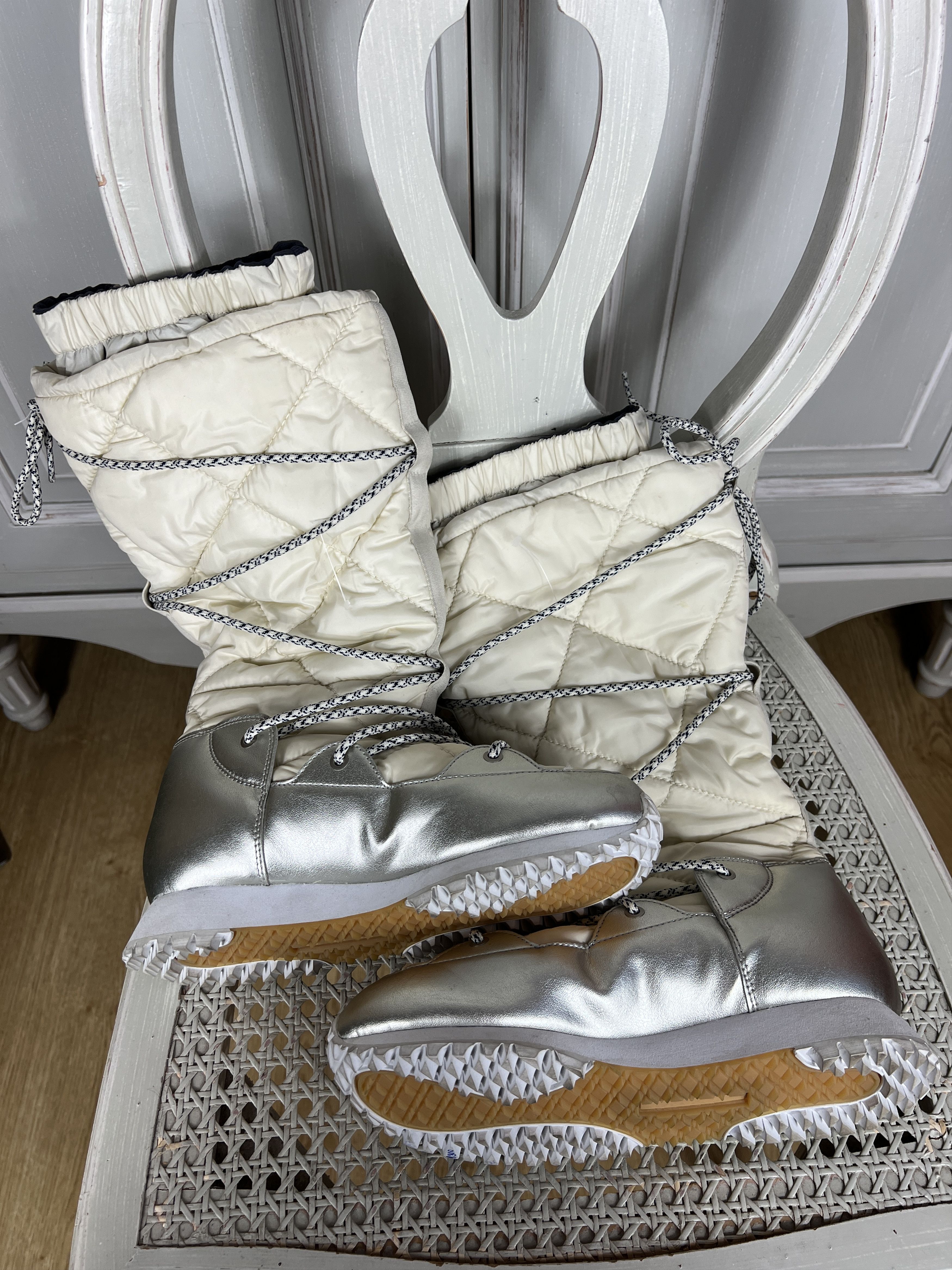 Adidas × Stella McCartney VINTAGE ADIDAS STELLA MCCARTNEY BONDAGE RACING MOTO BOOTS Size US 5 / IT 35 - 8 Thumbnail