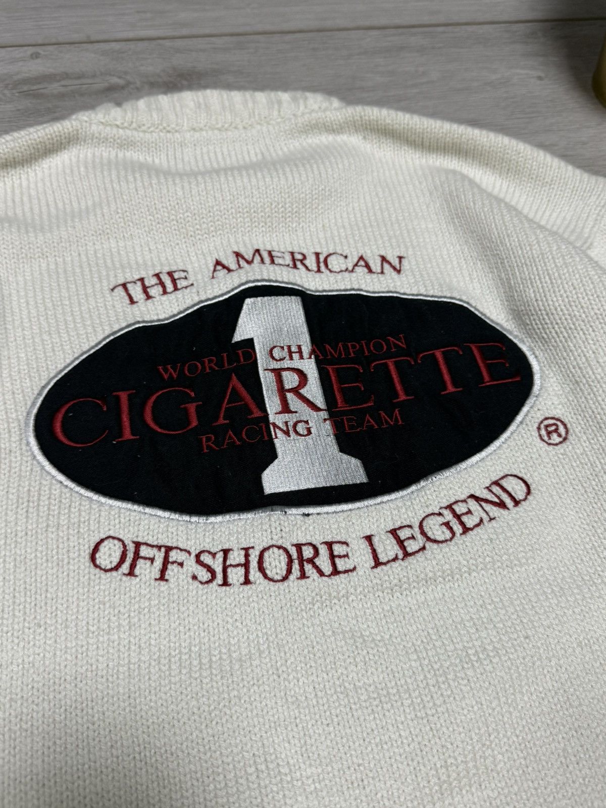 Vintage Offshore cigarette world champion team 1 The American Size US S / EU 44-46 / 1 - 3 Thumbnail