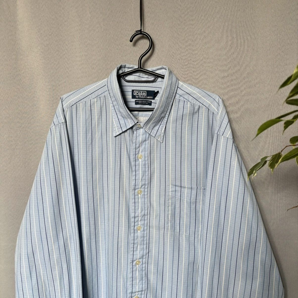 Polo Ralph Lauren Polo Ralph Lauren shirt button up blue xxl vintage rare Size US XXL / EU 58 / 5 - 2 Thumbnail