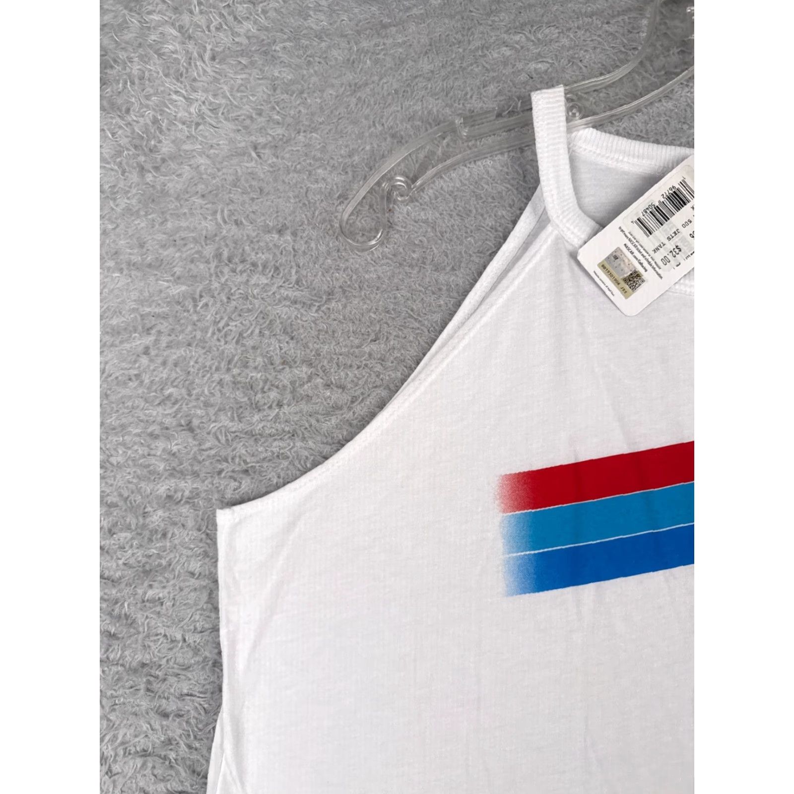 NASCAR Nascar Shirt Women 2XL White Sleeveless Tank Daytona 500 Thunderbirds F-16 Cowboy Outdoor Classic 90s Mens? Size XXL / US 16-18 / IT 52-54 - 3 Thumbnail