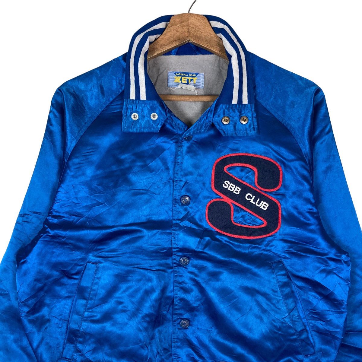 Vintage Vintage Zett Baseball Gear Snap Button Jacket Size US M / EU 48-50 / 2 - 2 Thumbnail