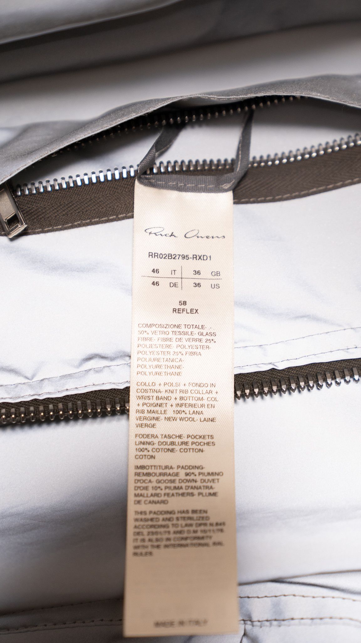 Rick Owens [NWT]22FW JUMBO PETER FLIGHT Size US S / EU 44-46 / 1 - 13 Thumbnail