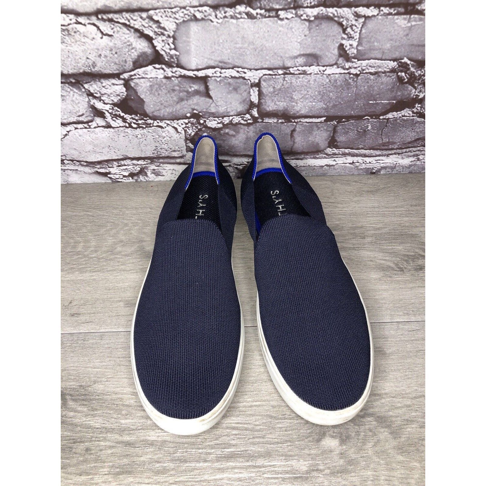 Other Rothy’s The Original Navy Blue Textile Sneakers Shoes Women Size US 9.5 / IT 39.5 - 2 Thumbnail