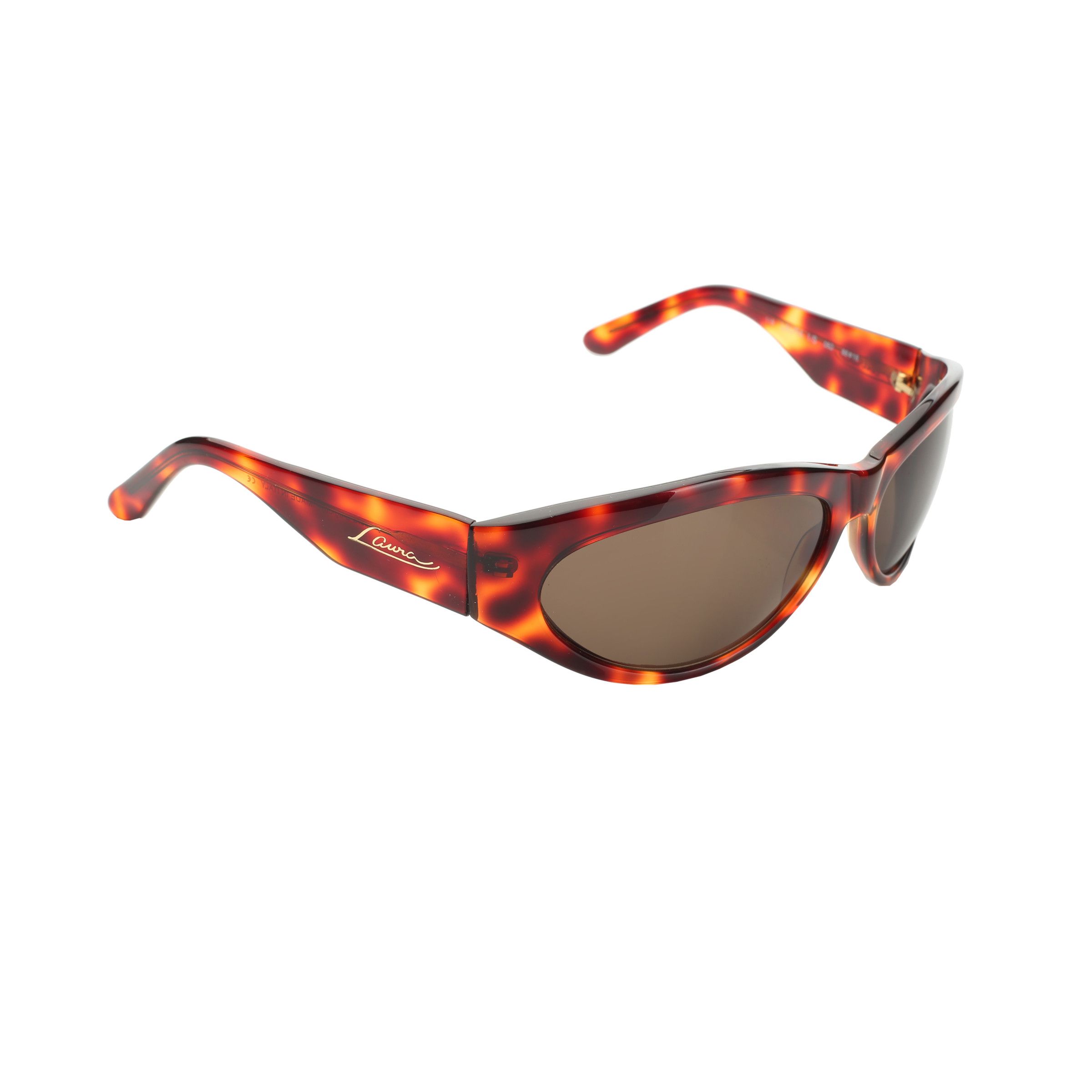 Laura Biagiotti Laura Biagiotti 90s Dark Cheetah Oversized Sunglasses Size ONE SIZE - 2 Thumbnail