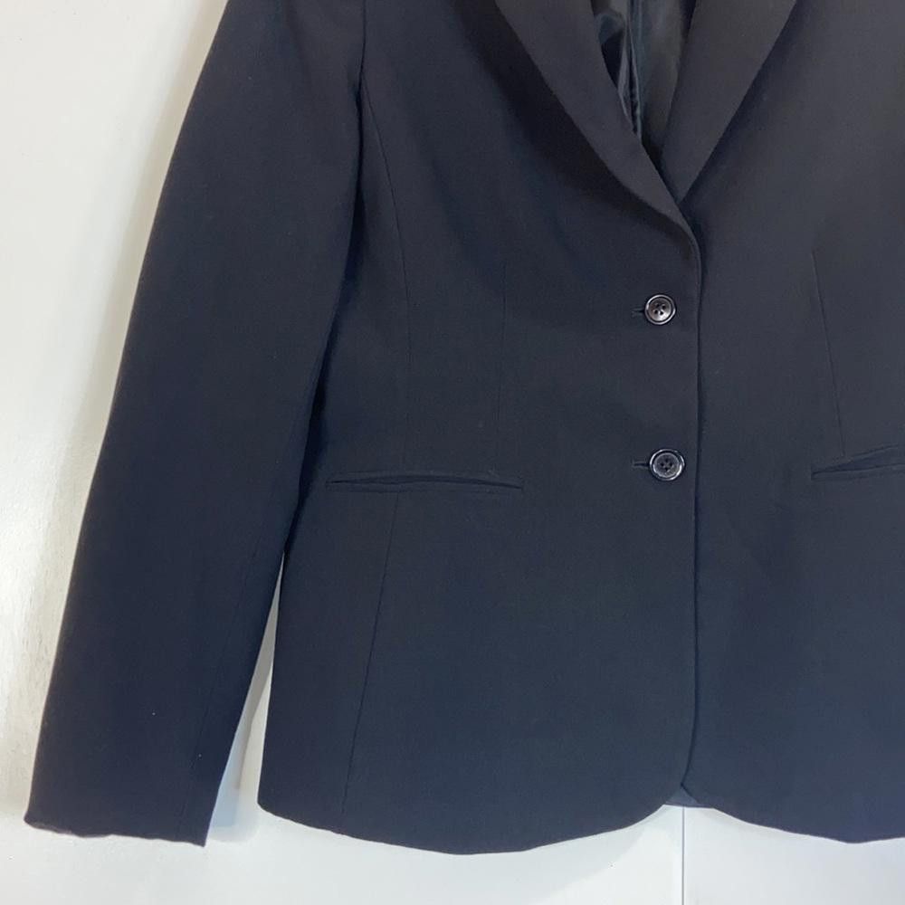 Elie Tahari Tahari l Black Fitted Blazer Size 6 Size M / US 6-8 / IT 42-44 - 3 Thumbnail