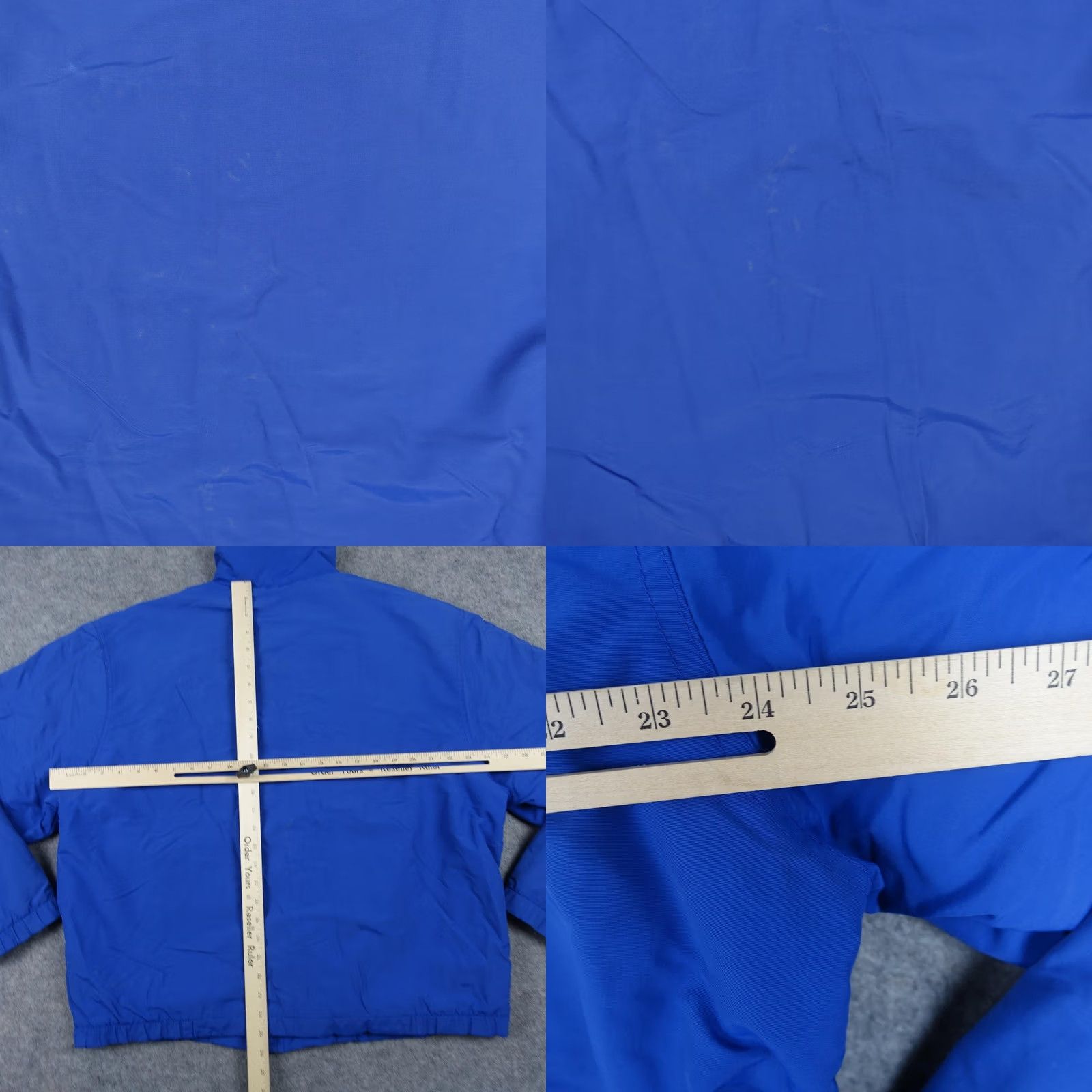Vintage VINTAGE Sierra Trading Post Jacket Mens L Blue Full Zip Fleece Lined Windbreaker Size US L / EU 52-54 / 3 - 9 Thumbnail