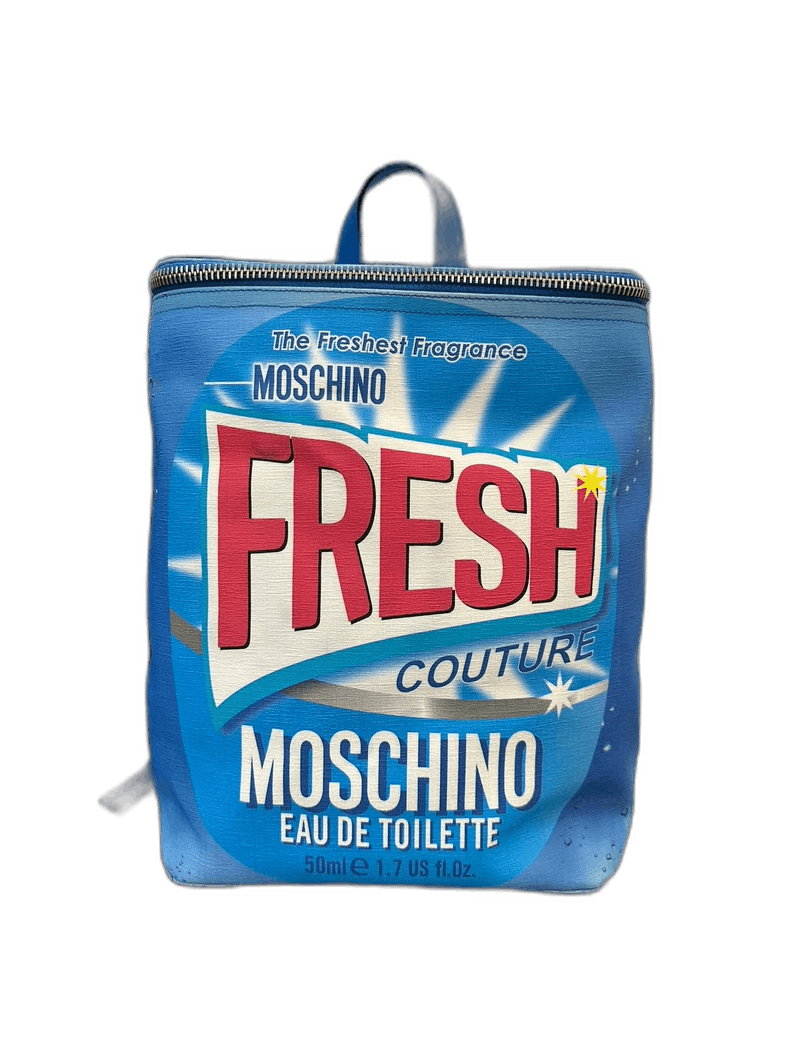 Moschino Moschino Blue Shoulder Backpack with Detailing Size ONE SIZE - 1 Thumbnail