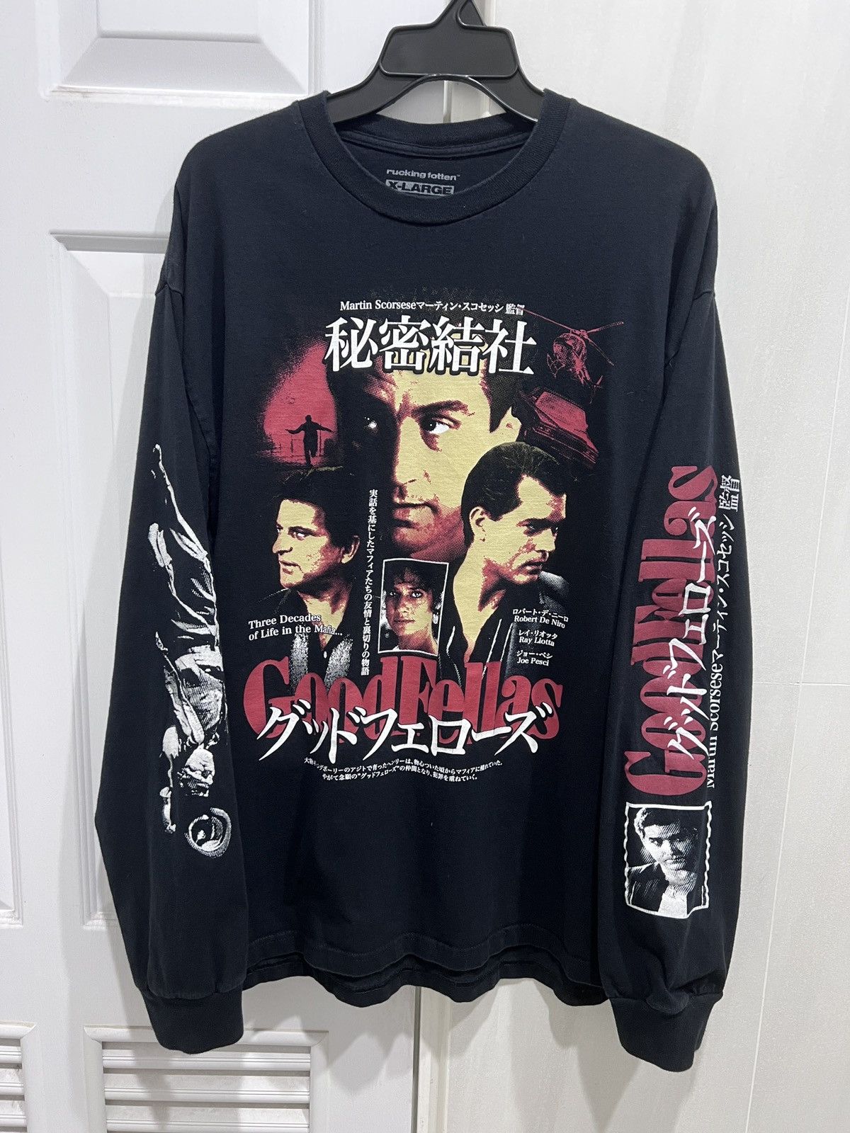 Rap Tees GoodFellas Gangster Movie Promo Tee Shirt XL gun Size US XL / EU 56 / 4 - 3 Thumbnail