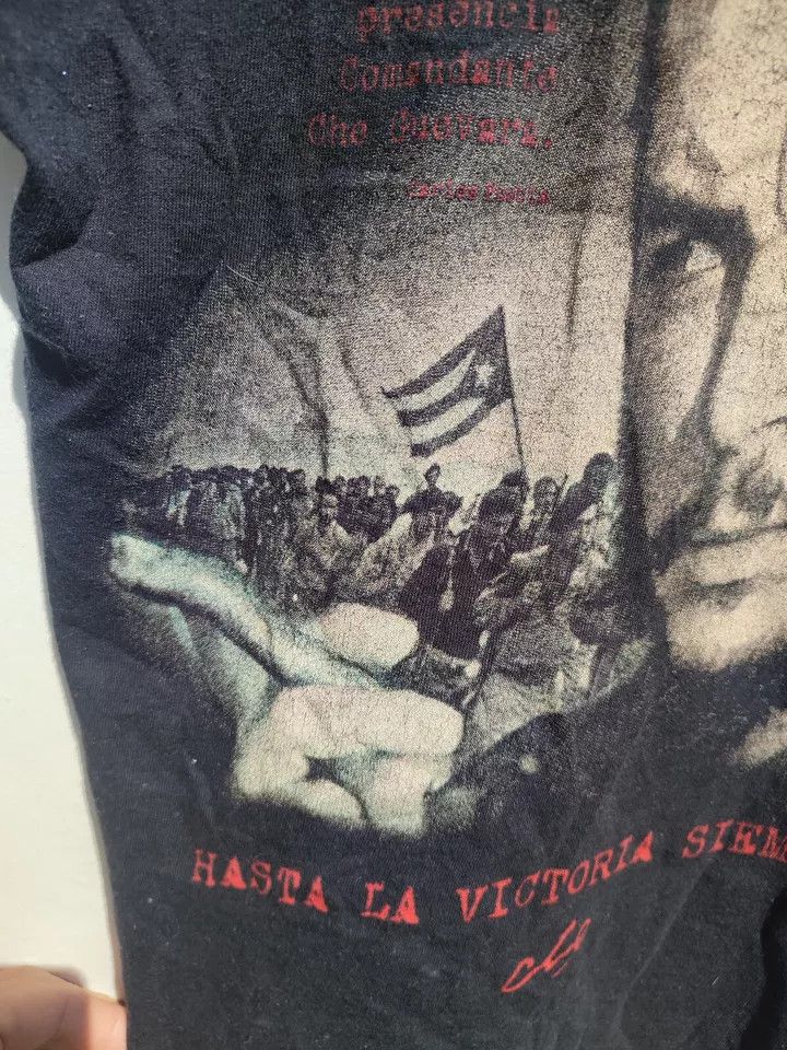 Vintage VINTAGE 90S CHE GUEVARA 'HASTA LA VICTORIA SIEMPRE' Blu Size US S / EU 44-46 / 1 - 11 Thumbnail