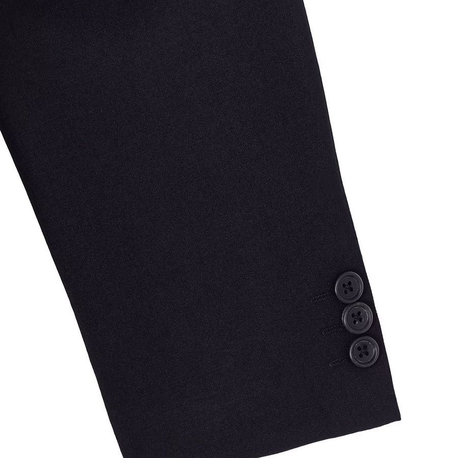 Yohji Yamamoto Yohji Yamamoto single-breasted wool blazer Size 40L - 11 Thumbnail