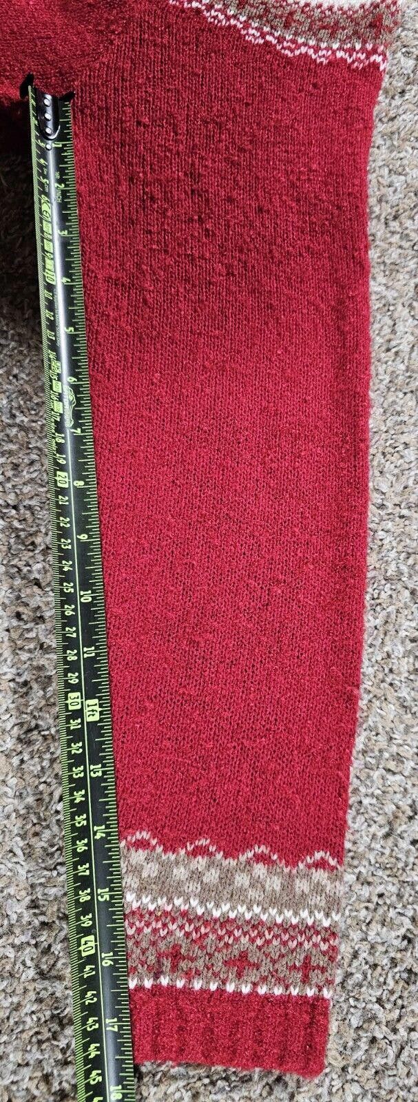 Croft & Barrow Croft Barrow Petite PM Sweater Winter Fair Pine Isle FullZip Size M / US 6-8 / IT 42-44 - 6 Thumbnail