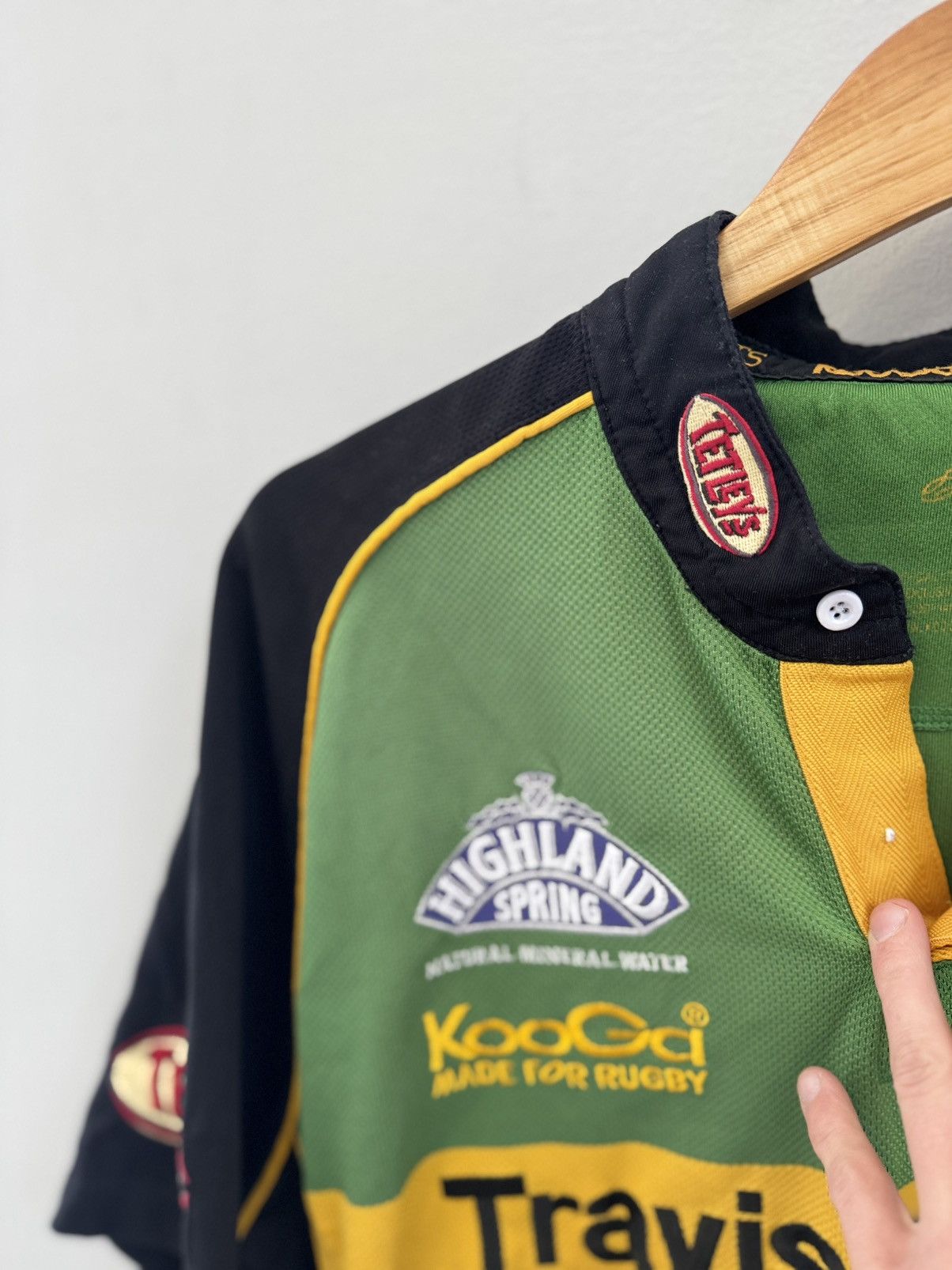 Vintage Northampton Saints Rugby Home Signed Shirt 2004/2005 - Kooga Size US L / EU 52-54 / 3 - 5 Thumbnail