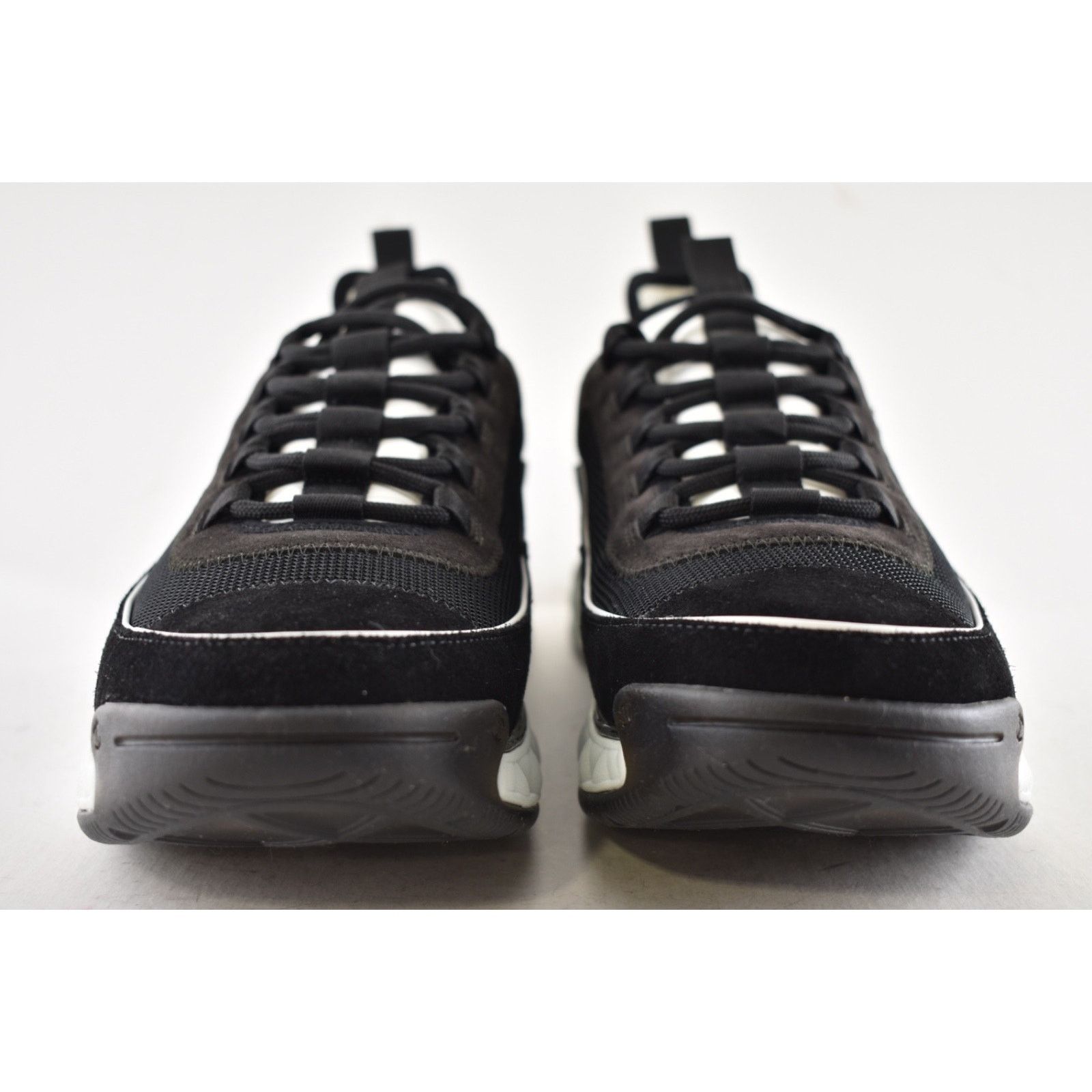 Chanel Mens CC Logo Lace Up Low Top Trainer Sneaker Size US 11 / EU 44 - 7 Thumbnail
