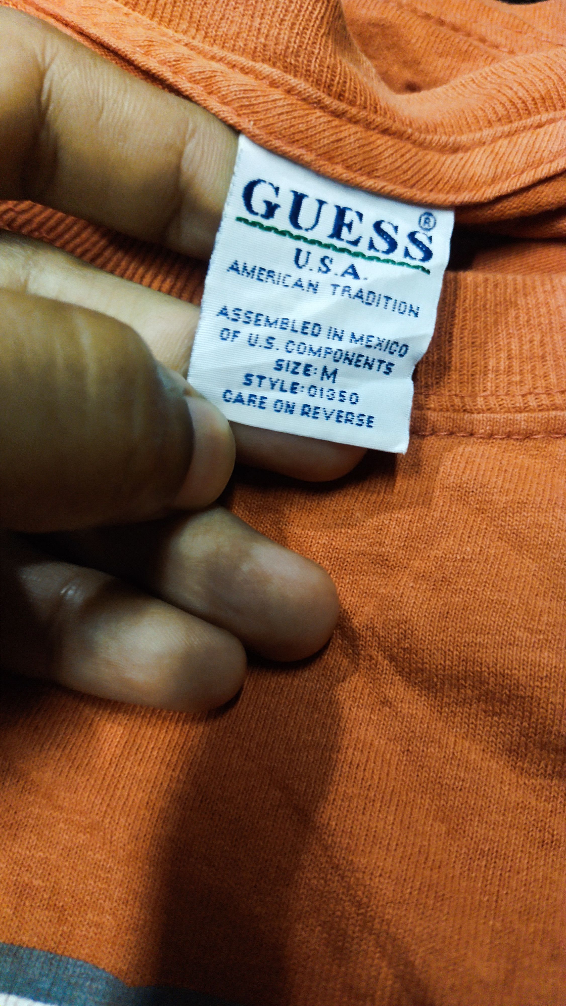 Guess BRAND X GUESS JEANS TEE Size US L / EU 52-54 / 3 - 3 Thumbnail