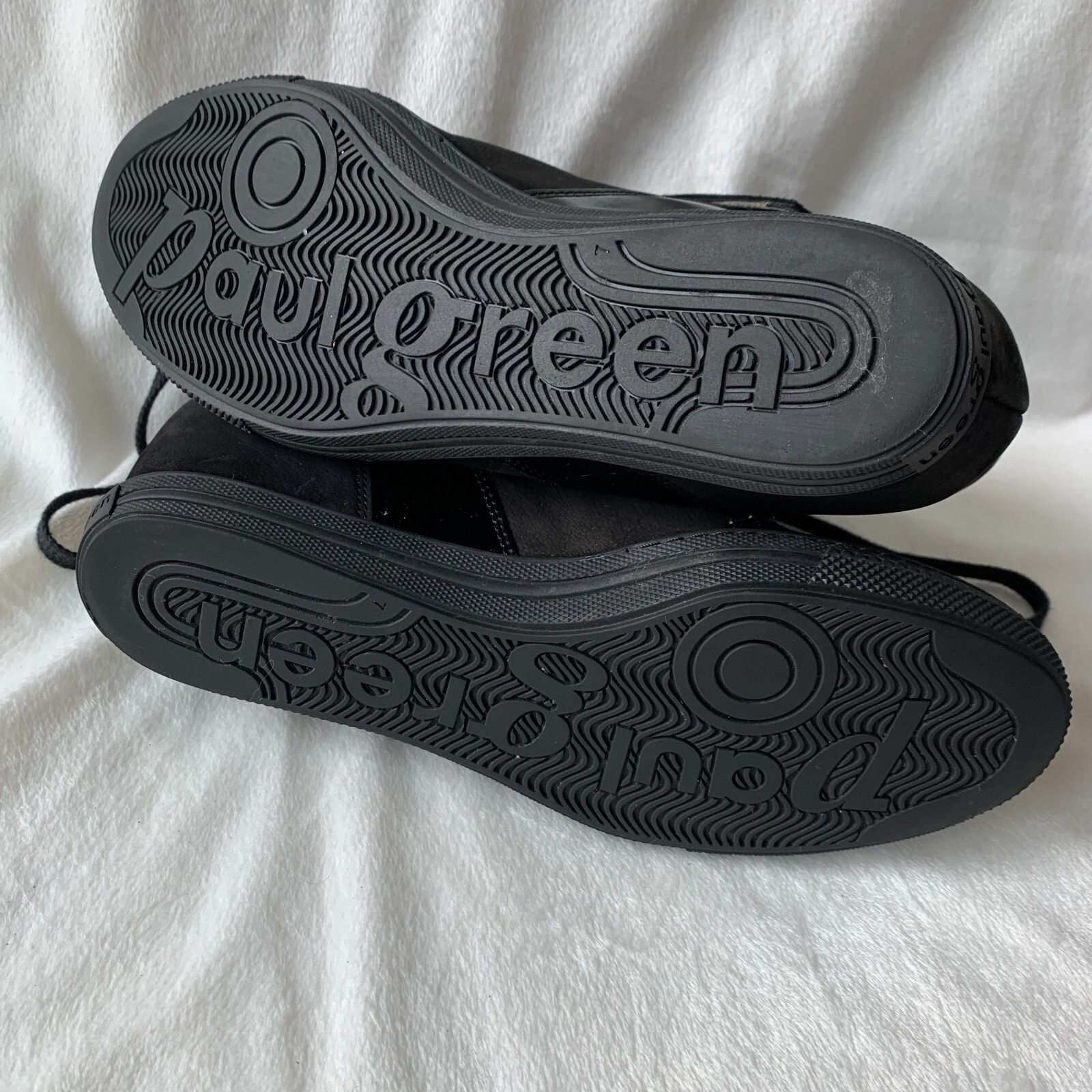 Other Paul Green Leather Sneakers Boots Women's Size 7 Black Lace Size US 7 / IT 37 - 7 Thumbnail