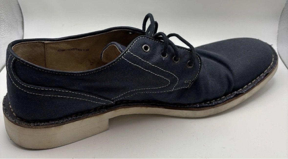 John Varvatos John Varvatos Sid Eva Derby Blue Canvas Shoes Men's 11.5 Size US 11.5 / EU 44-45 - 4 Thumbnail