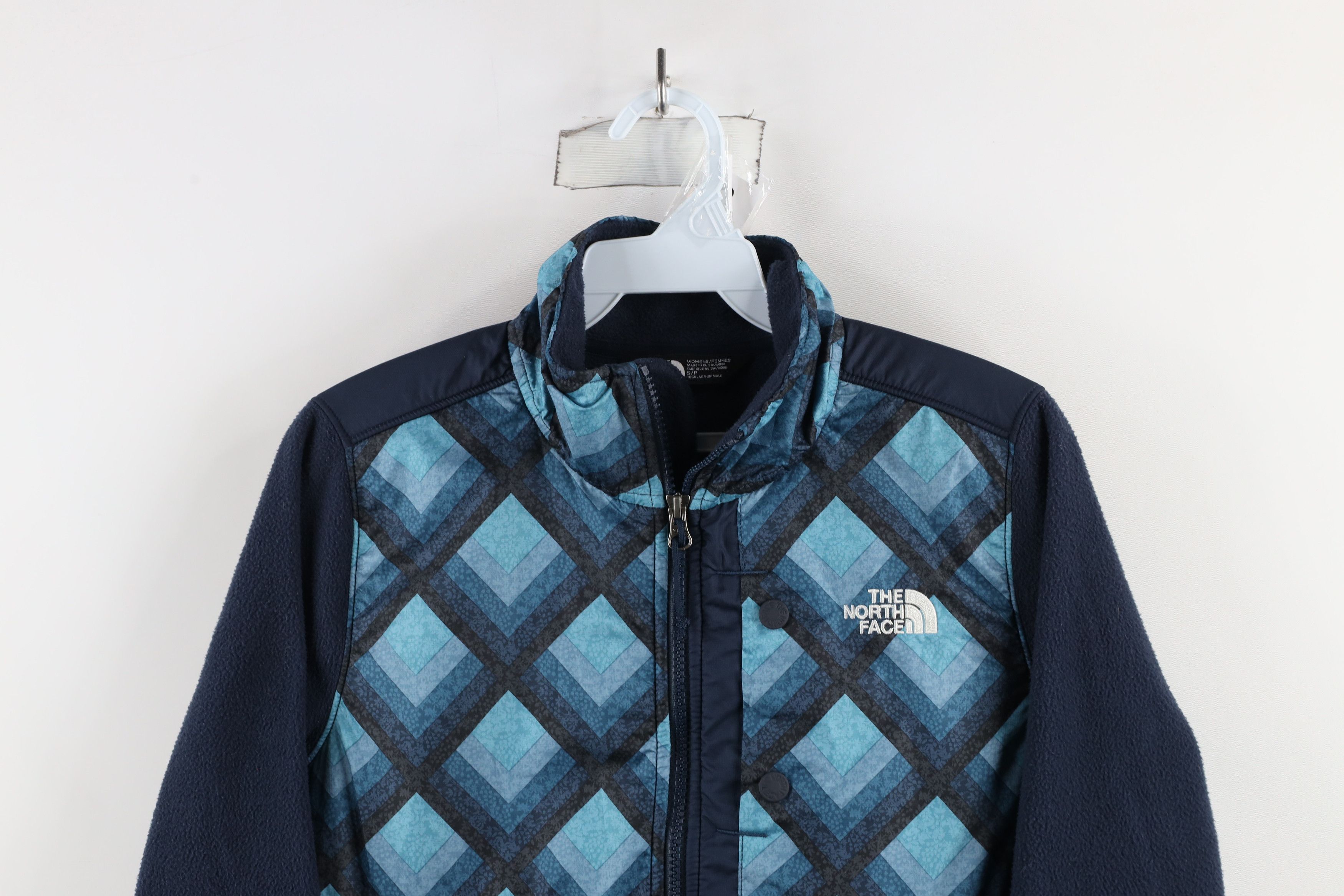 The North Face × Vintage The North Face SpelL Out Geometric Half Zip Fleece Jacket Size S / US 4 / IT 40 - 2 Thumbnail