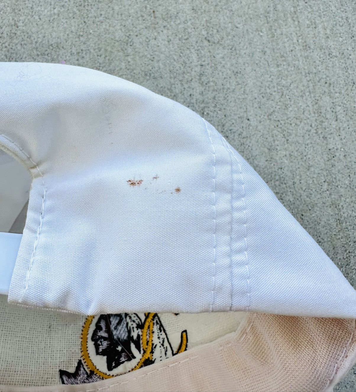 NFL × Vintage Vintage Washington Redskins SnapBack Hat 80s NFL 50 Year Size ONE SIZE - 5 Thumbnail