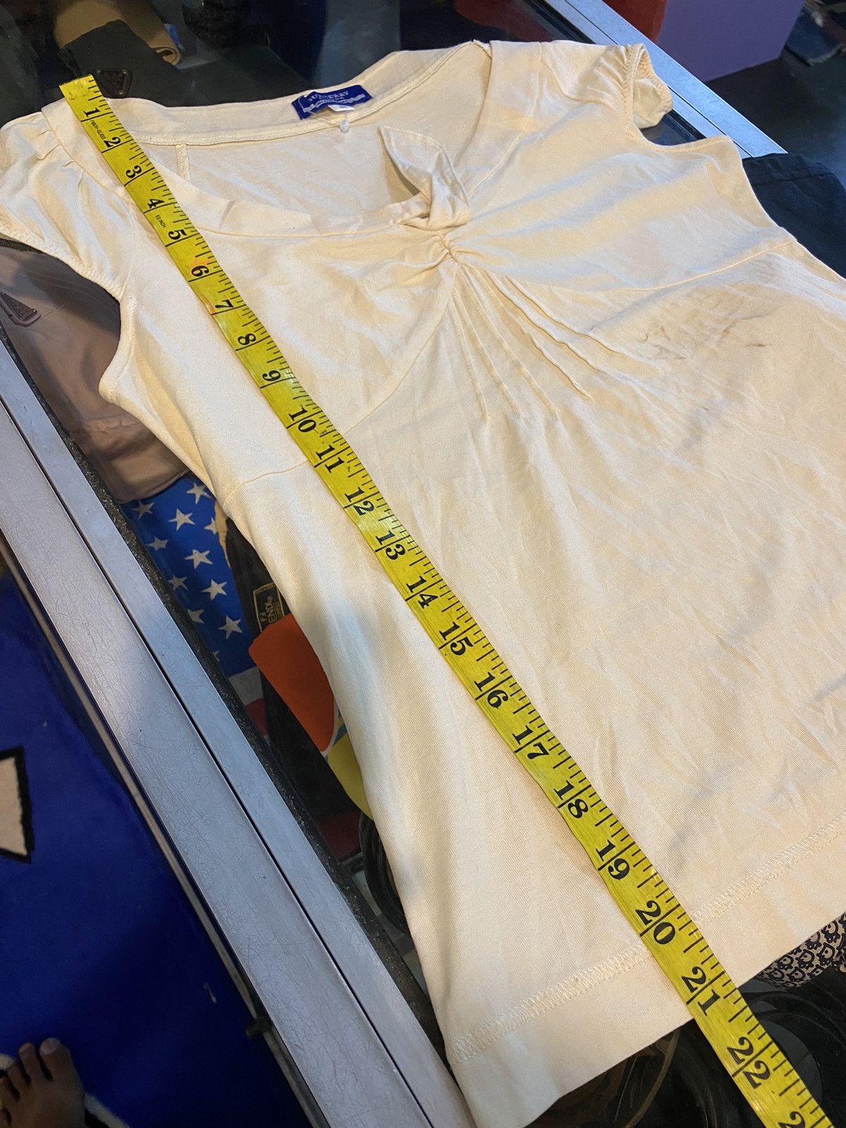 Burberry × Vintage 🔥 Best Offer 🔥 Vintage Burberry Londan Slim Tshirt Size M / US 6-8 / IT 42-44 - 6 Thumbnail