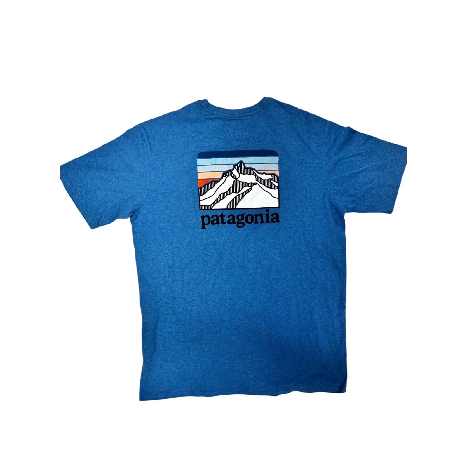 Patagonia Patagonia Men's Responsibili-Tee T-Shirt Blue Size S Crew Neck Short Sleeve Pocket Size US S / EU 44-46 / 1 - 2 Thumbnail