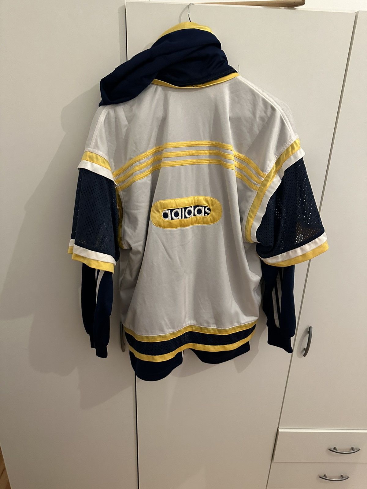 Adidas Adidas Jacket Size L Vintage vintage Retro Jacke Size US L / EU 52-54 / 3 - 2 Thumbnail