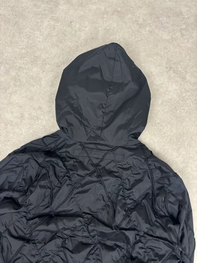 Marithe + Francois Girbaud AW2000 Marithé + François Girbaud Black Structure Hooded Jacket Size US S / EU 44-46 / 1 - 7 Thumbnail