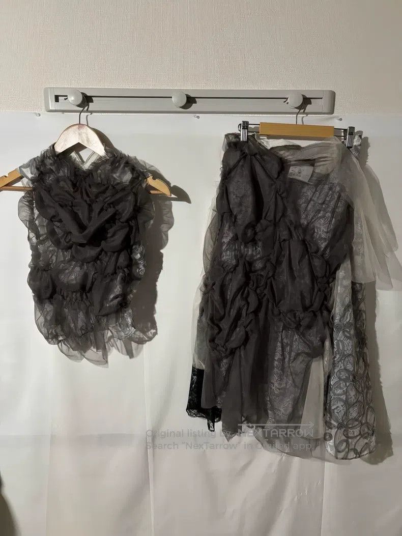 Comme des Garcons Comme Des Garcons Nylon gauze deformation suit Size M / US 6-8 / IT 42-44 - 1 Thumbnail