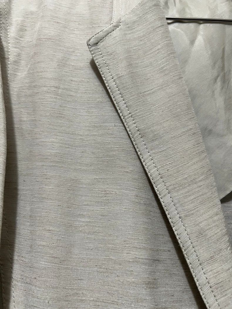 Rick Owens Rick Owens Rick Owens Silk and Linen Blazer-2507 Size US L / EU 52-54 / 3 - 3 Thumbnail