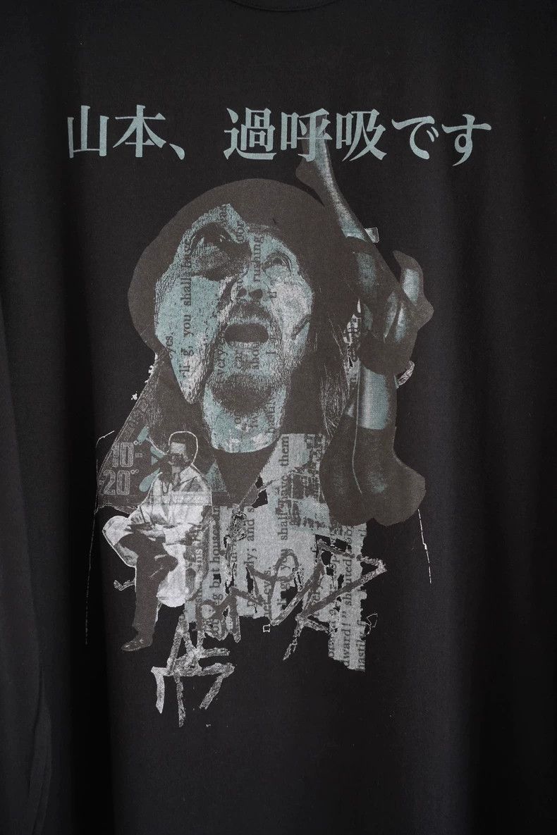Yohji Yamamoto Yohji Yamamoto 24 SS Over Breathing Portrait Long Sleeve T Size US L / EU 52-54 / 3 - 4 Thumbnail