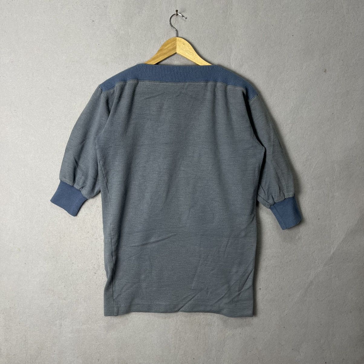 Lancel Vintage Lancel Paris Short Sleeve Sweatshirt (c.1980s–1990s) Size M / US 6-8 / IT 42-44 - 7 Thumbnail