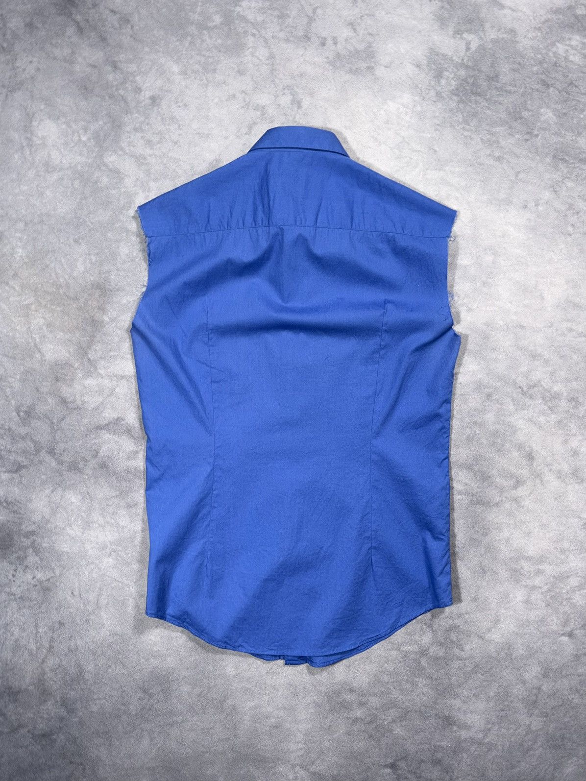 Raf Simons Raf Simons Aw07/08 Archive Distressed Sleveless Shirt Size US M / EU 48-50 / 2 - 5 Thumbnail