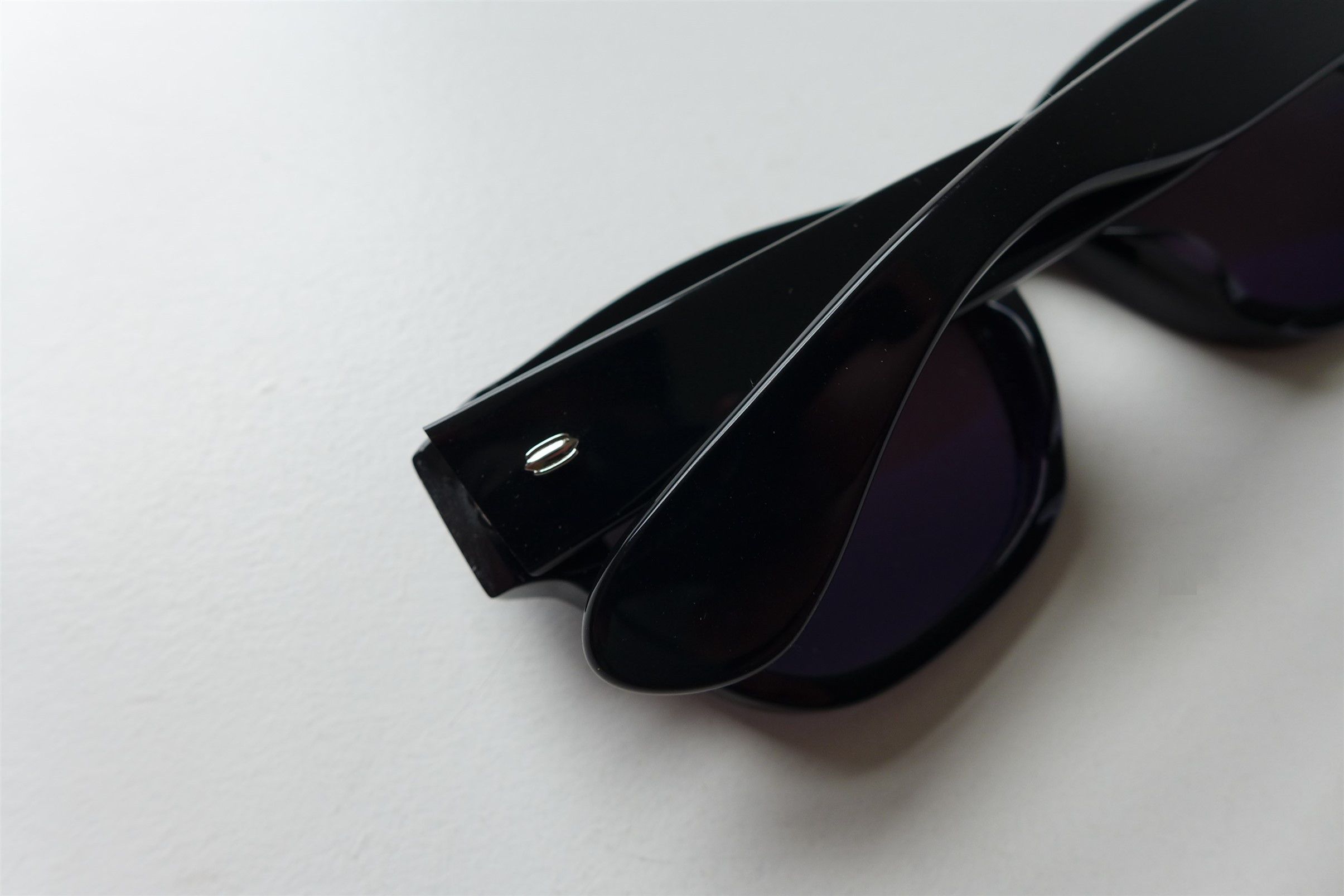 Garrett Leight GLCO x John Terzian Sunglasses -- Black Acetate Size ONE SIZE - 7 Thumbnail