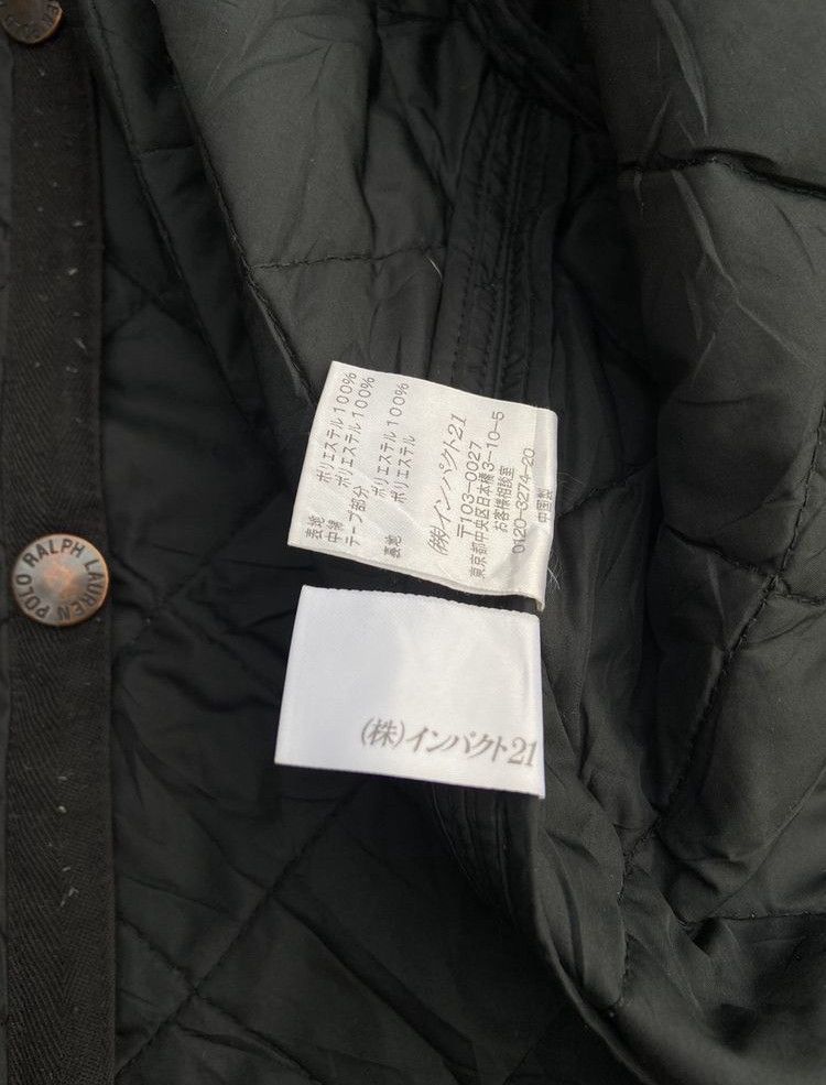 Polo Ralph Lauren Vintage 90’s Polo Ralph lauren Quilted Long Jacket Size M / US 6-8 / IT 42-44 - 7 Thumbnail