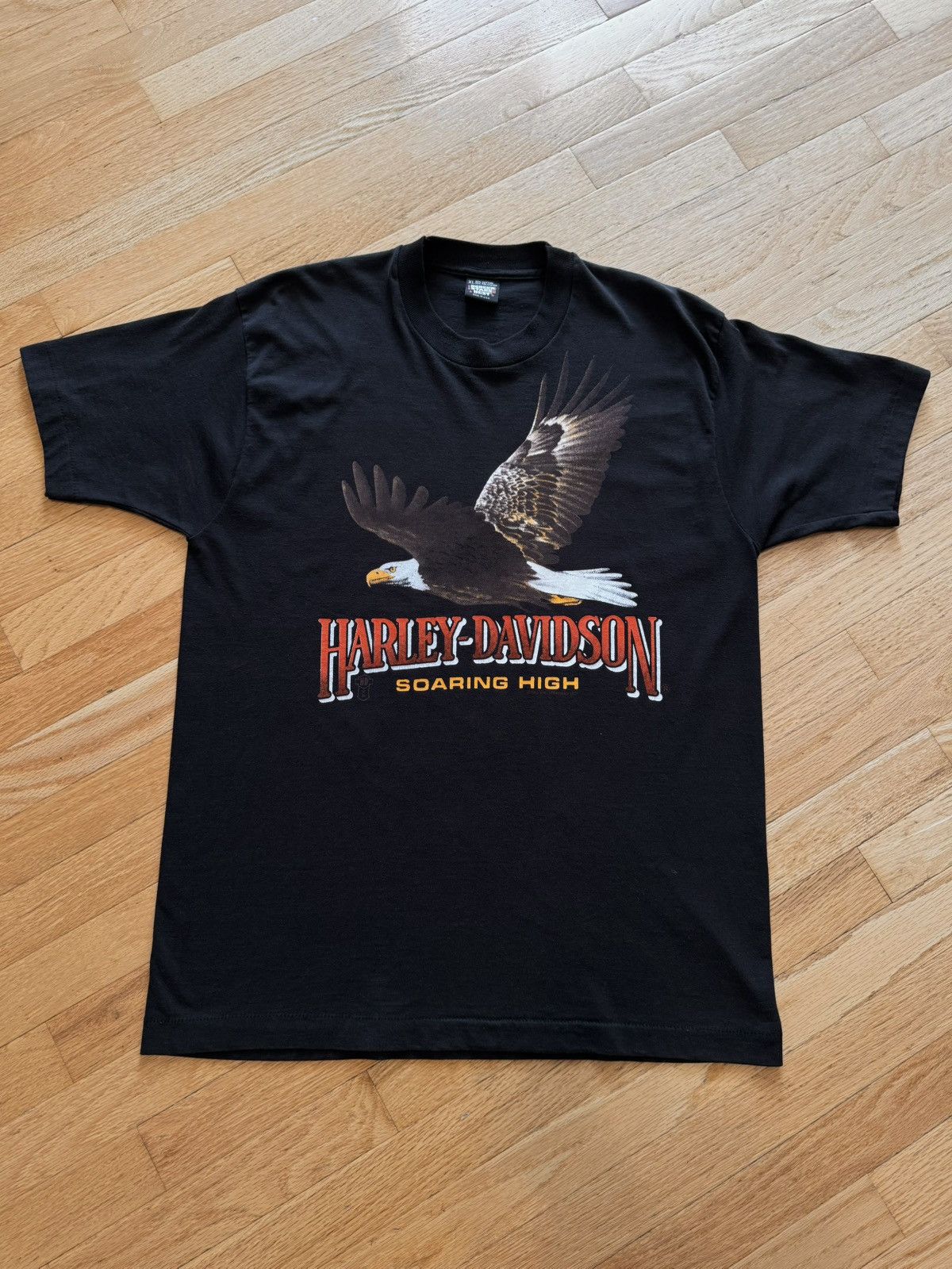Harley Davidson 1989 Harley Davidson Soaring High Eagle Size US XL / EU 56 / 4 - 1 Thumbnail