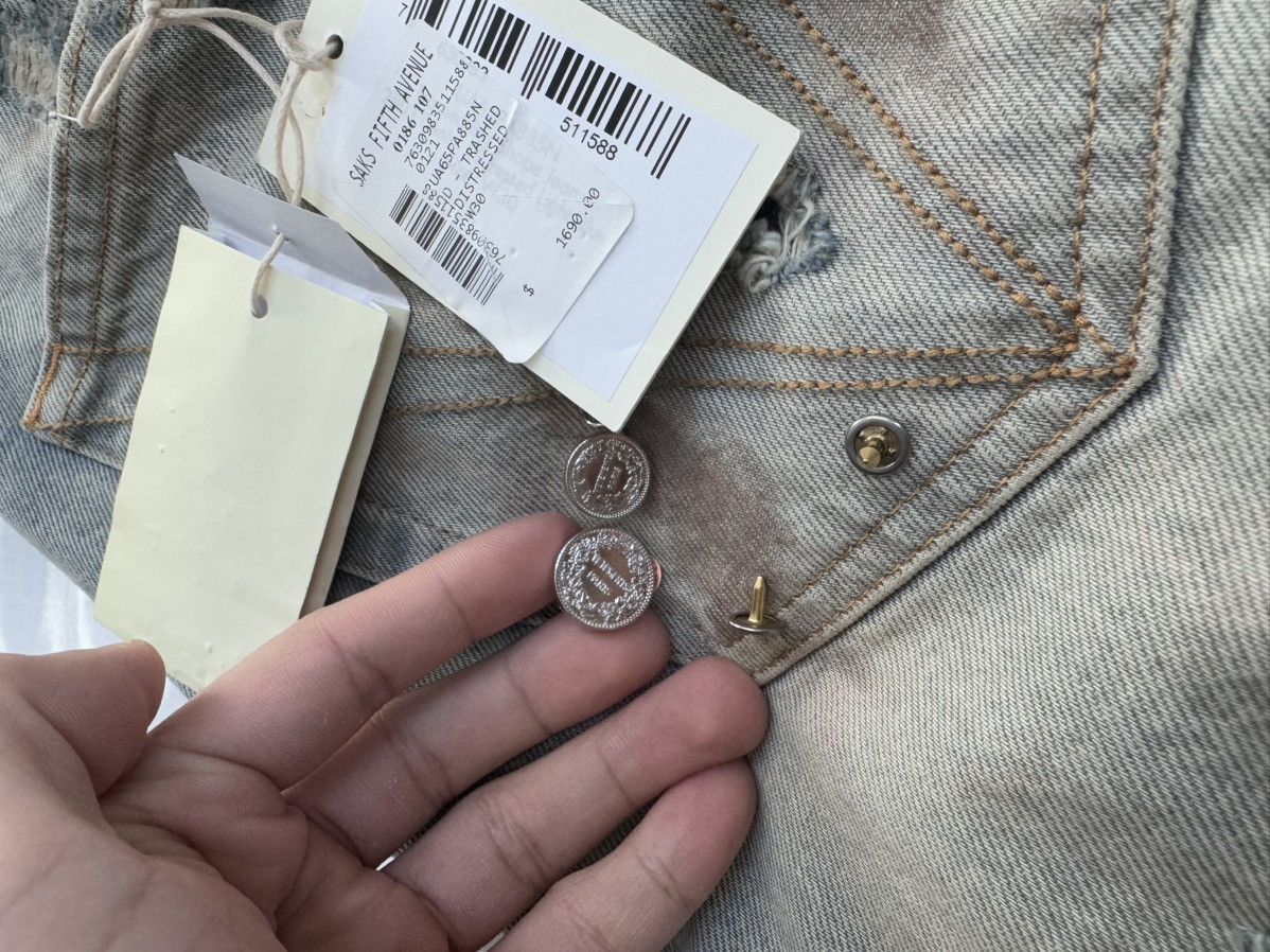 Vetements ***VERY RARE**** Trashed distressed VETEMENTS jeans Size US 30 / EU 46 - 9 Thumbnail