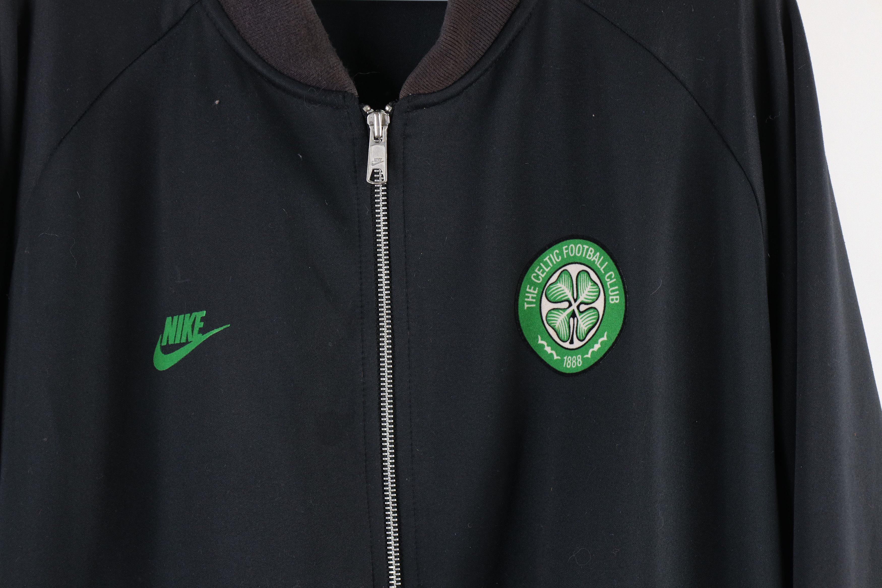 Nike × Vintage Vintage Nike Celtic FC Scotland Soccer Football Jacket Size US XL / EU 56 / 4 - 4 Thumbnail
