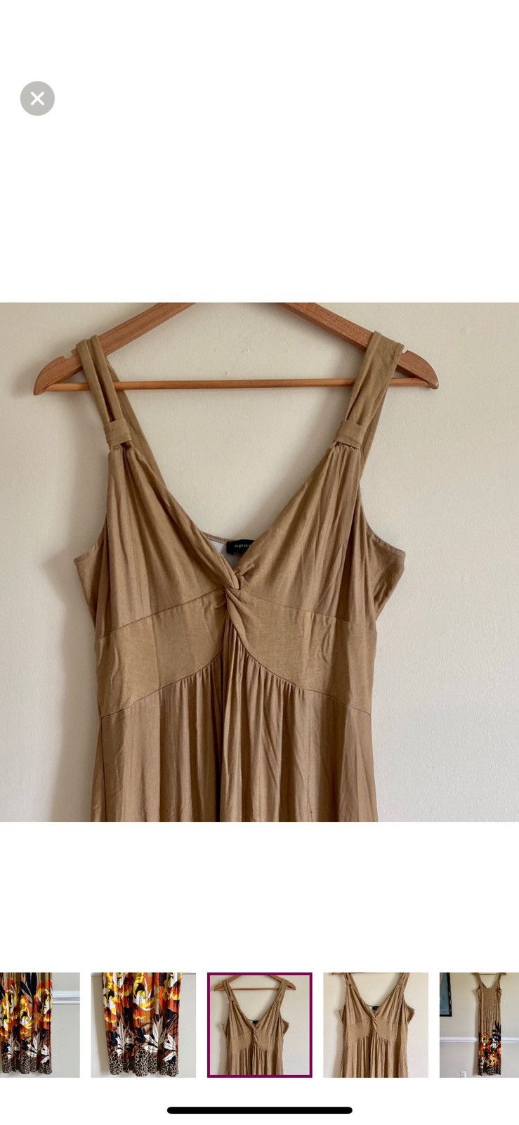 Other SPENSE LEOPARD FLORAL SLEEVELESS MAXI DRESS SIZE L Size L / US 10 / IT 46 - 4 Thumbnail