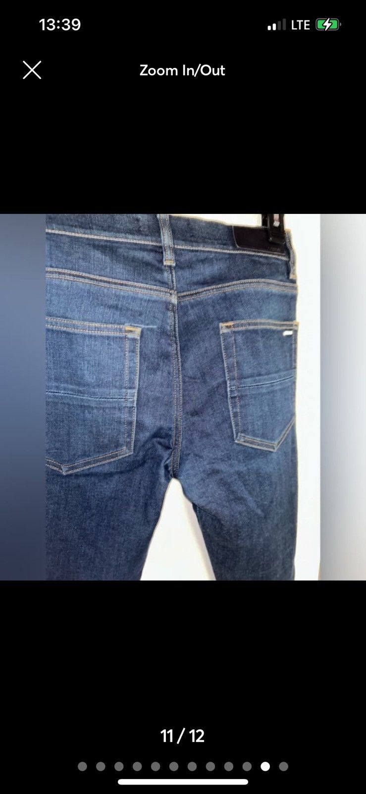 Amiri Amiri 30w x 34.5” inseam nwot stack medium indigo 92/6/2 NEW Size US 30 / EU 46 - 12 Thumbnail