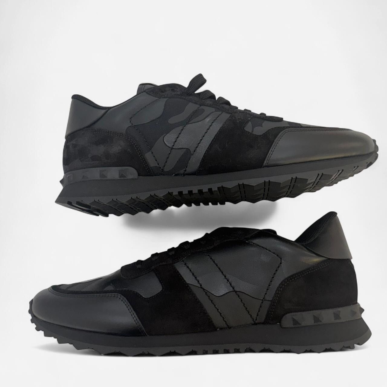 Valentino Valentino Garavani Rockrunner – Black/Black Camo – Size 46 Size US 13 / EU 46 - 2 Thumbnail